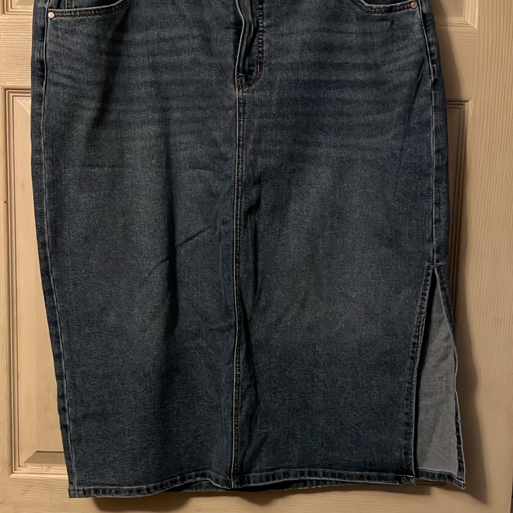 Classic Denim Skirt